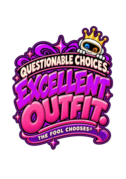 Questionable choices, excellent outfit