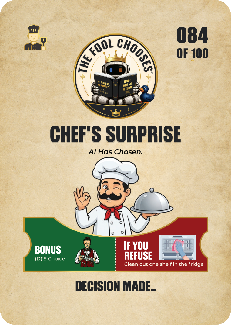 Chef’s Surprise — Chef family