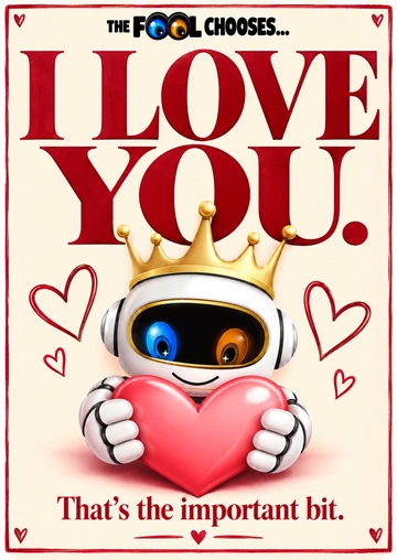 Approved I LOVE YOU greeting card