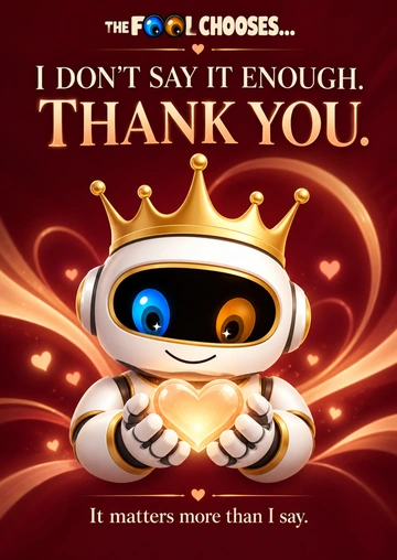 I DON’T SAY IT ENOUGH. THANK YOU. greeting-card design
